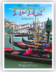 Free Travel DVD and First Timer's Guide to Italy Booklet