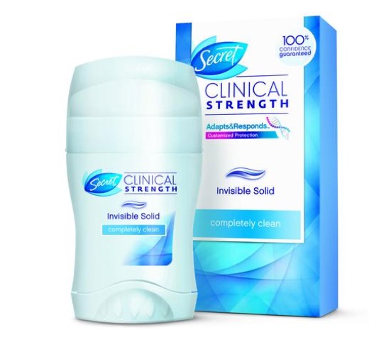 Free Secret Deodorant Sample