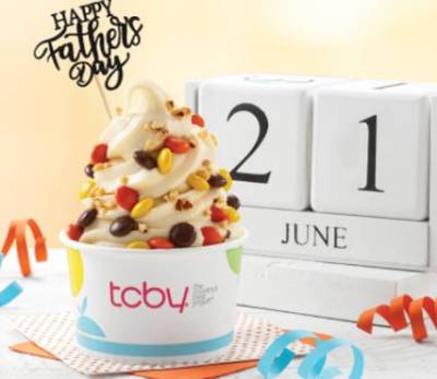 Free 6 oz. Froyo for Dads at TCBY (6/21)