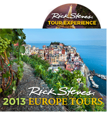 Free Rick Steves' 2013 Europe Tour Catalog and DVD