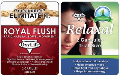 Free OxyLife Nutritional Supplement Samples