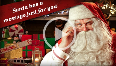Free Personalized Video Message from Santa Claus (PNP)