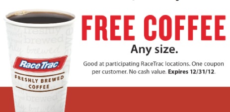 Free Coffee at RaceTrac