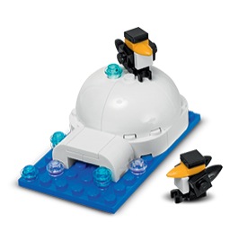 Free Lego Igloo and Penguins Mini Model Build at LEGO Stores (1/8 at 5pm)