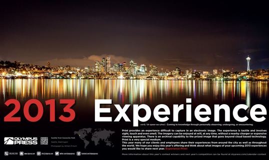 Free 2013 Olympus Calendar
