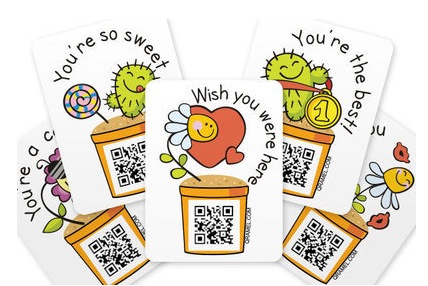 Free Qramel QR Code Stickers