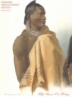 Free Missouri Archaeology Month Poster (Missouri Only)