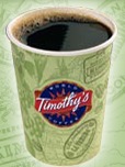 Free Coffee at Timothy's Cafe