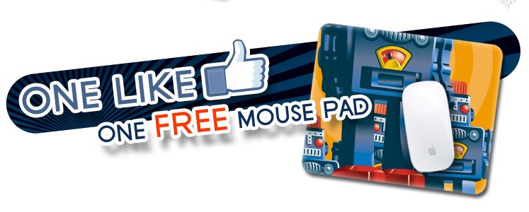 Free Custom Mouse Pad (fb)