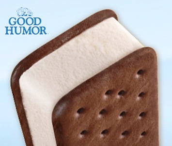 Good Humor Ice Cream Sandwich at Hess Express