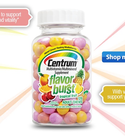 Free Centrum Flavor Burst Sample from Walmart