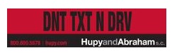 Free Don't Text And Drive Bumper Sticker