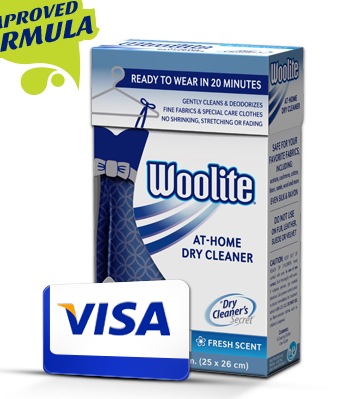FREE Box Of Woolite At-Home Dry Cleaner