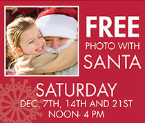Free Photo With Santa At RC Willey Stores (12/7, 14, 21)