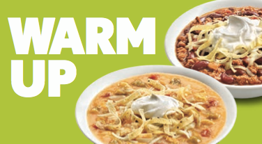 Free 8 Oz Cup Of Turkey Chili Or Tortilla Soup At California Tortilla