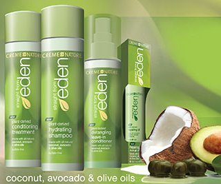 Free Creme of Nature Straight From Eden Hair Care Samples (fb)