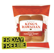 Free 4 Pack of King's Hawaiian Dinner Rolls