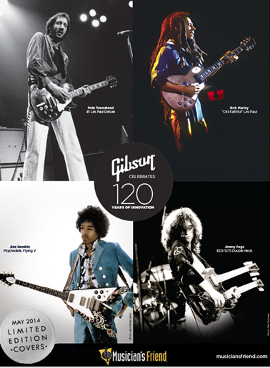 Free Gibson Guitar Poster