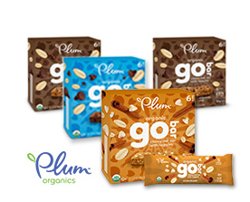Free Plum Organics Go Bars (Apply, Mom Ambassadors)