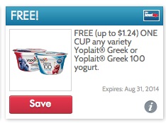 Free Yoplait Yogurt at Price Chopper