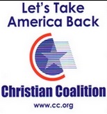 Free Christian Coalition Window Decal