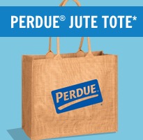 Free Perdue Jute Tote (1st 2,990)