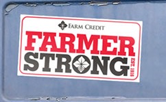 Free Farmer Strong Bumper Sticker (NC Only)