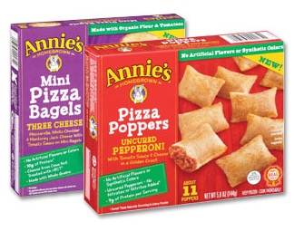 Free Annie’s Frozen Mini Pizza Bagels and Pizza Poppers (Apply, Mom Ambassadors)