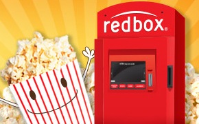 Free RedBox DVD Movie Rental (text)