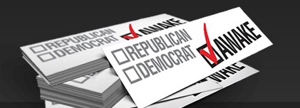 Free Awake Bumper Sticker