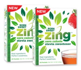 Free Zing Zero Calorie Stevia Sweetener (Apply, Mom Ambassadors)