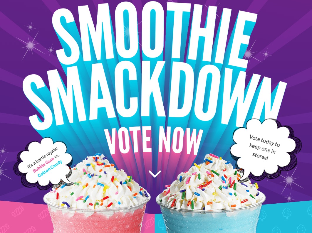 Free Smoothie at Sheetz