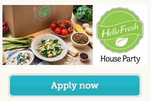 Free HelloFresh House Party Pack (Apply)