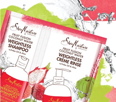 Free SheaMoisture Fruit Fusion Hair Care Sample (1st 10,000)
