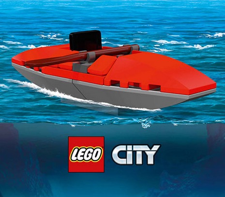 Free Mini LEGO City Kayak at Toys R Us  (10/17)