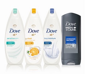 Free Dove Body Wash Sample (Select States)