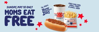 Free Original Chili Dog, Fries & Soda at Wienerschnitzel (5/10)