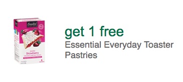 Free Essential Everyday Toaster Pastries at Farm Fresh, Hornbachers, Shop ‘N Save, and Shoppers Stores