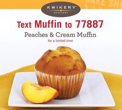 Free Kwikery Bake Shop Muffin at Kwik Trip (Text)