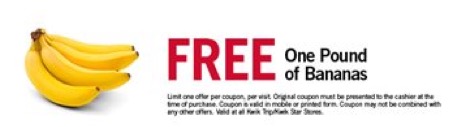 Free 1 Pound of Bananas at Kwik Trip (7/29)