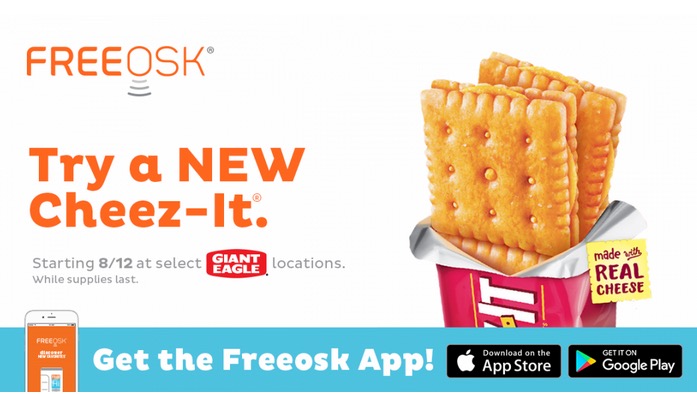 Free Cheez-It Classic Cheese Sandwich Crackers at Giant Eagle
