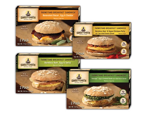 Free Sweet Earth Foods Farmstand Breakfast Sandwiches (Apply, Mom Ambassadors)