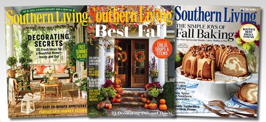 Free Subscription to Southern Living Magazine