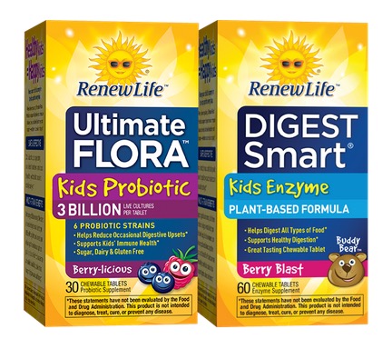 Free Ultimate Flora Kids Probiotic and Digest Smart Kids Enzyme Sample