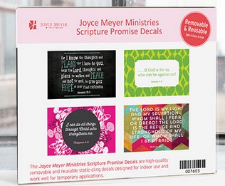 Free Scripture Promise Decals From Joyce Meyer