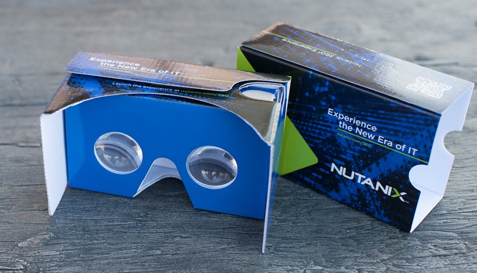 Free Nutanix Google Cardboard Headset