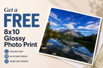 Free 8x10 Photo Print at CVS