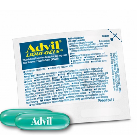 Free Advil Liqui-Gels Sample at Giant Eagle