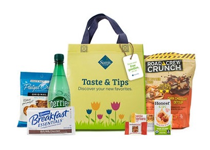 Free Taste & Tips Sampler Bag for Sam’s Club Members ($14 Value)