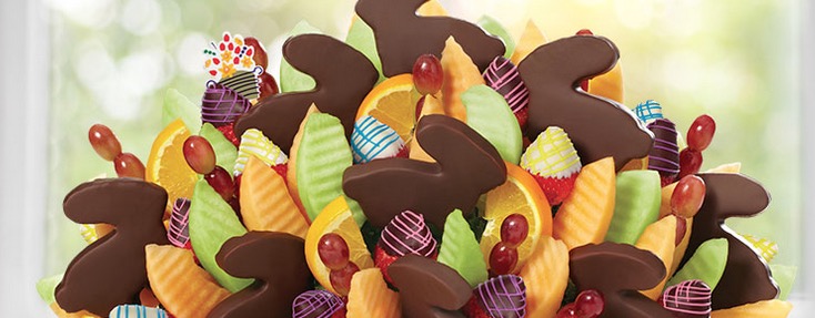 Free Easter Bunny Pineapple Edible Pop Sample at Edible Arrangements